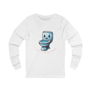 I Have a Potty Mouth Long Sleeve mockup