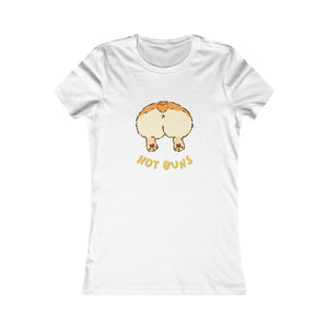 Hot Buns Tee mockup