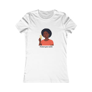 Protect Your Womb Tee mockup