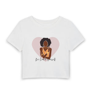 Be Kind to Yourself — Self Love Baby Tee mockup